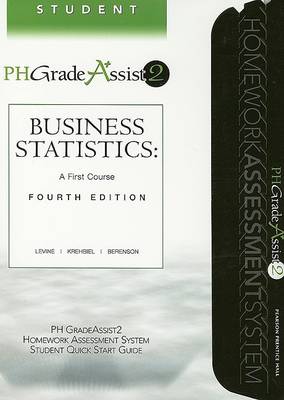 Book cover for Business Statistics Phga Stdnt