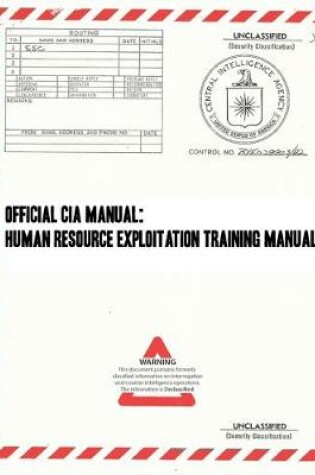 Cover of Official CIA Manual