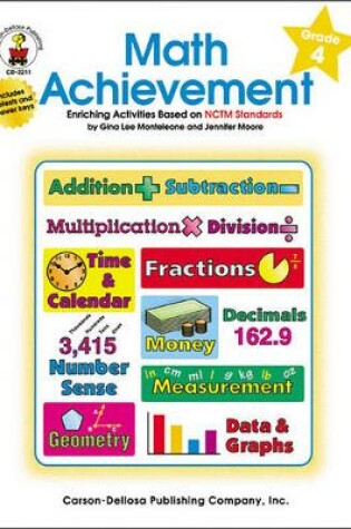 Cover of Math Achievement, Grade 4