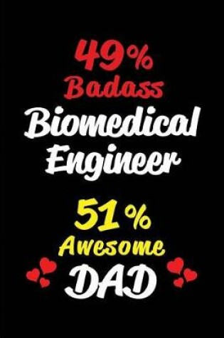 Cover of 49% Badass Biomedical Engineer 51% Awesome Dad