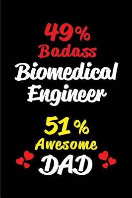 Book cover for 49% Badass Biomedical Engineer 51% Awesome Dad