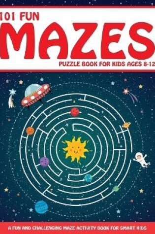 Cover of Maze Puzzle Book for Kids