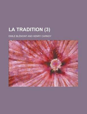 Book cover for La Tradition (3 )