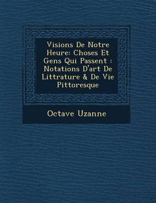 Book cover for Visions de Notre Heure