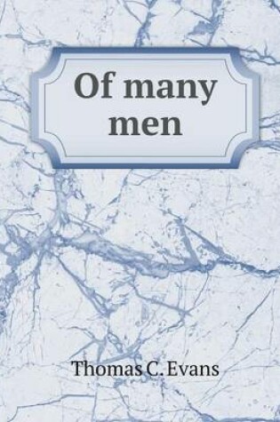 Cover of Of many men