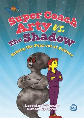 Book cover for Super Coach Arty vs. The Shadow