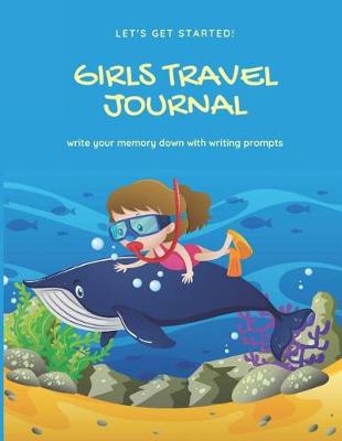 Book cover for Girls Travel Journal