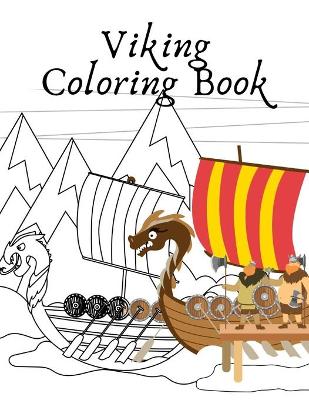 Book cover for Viking Coloring Book