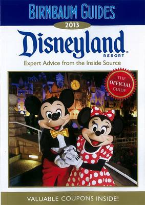 Book cover for 2013 Birnbaum's Disneyland