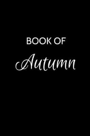 Cover of Book of Autumn