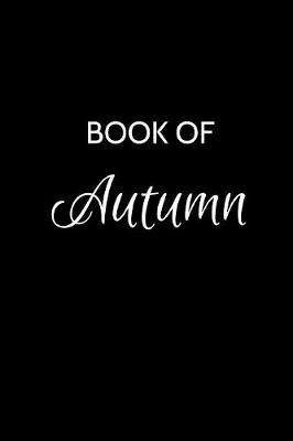 Book cover for Book of Autumn