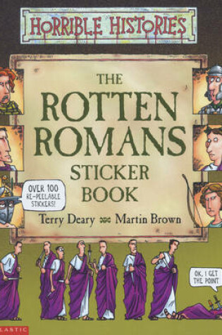 Cover of Horrible Histories: Rotten Romans: Sticker Book