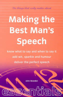 Book cover for Making the Best Man's Speech