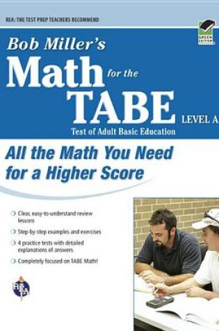 Cover of Bob Miller's Math for the Tabe Level a