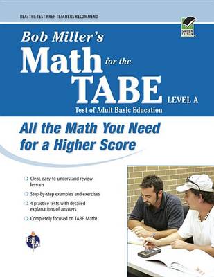 Book cover for Bob Miller's Math for the Tabe Level a