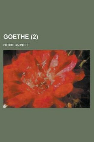 Cover of Goethe (2 )