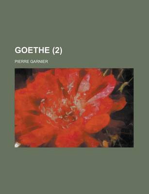 Book cover for Goethe (2 )