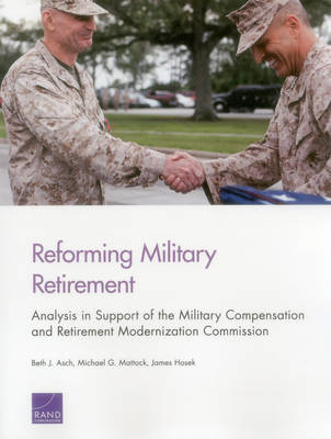 Book cover for Reforming Military Retirement