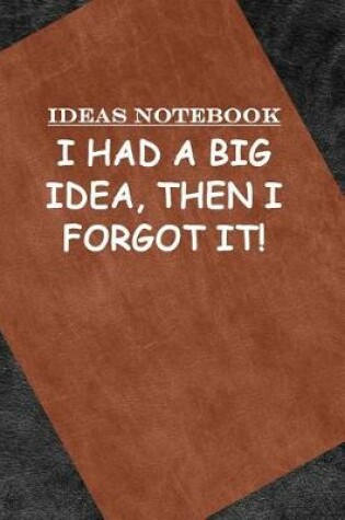 Cover of Ideas Notebook