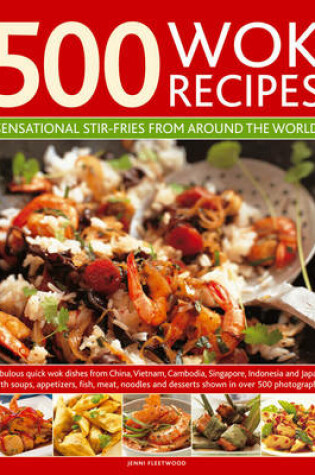 Cover of 500 Wok Recipes
