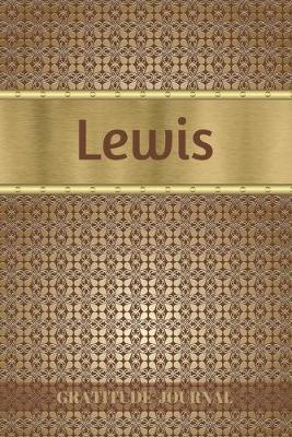 Book cover for Lewis Gratitude Journal