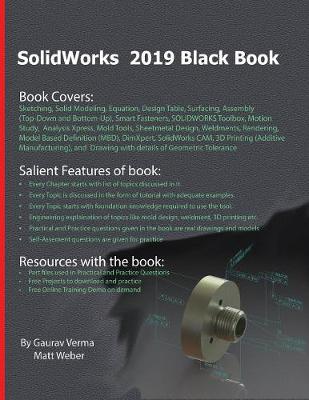 Book cover for SolidWorks 2019 Black Book