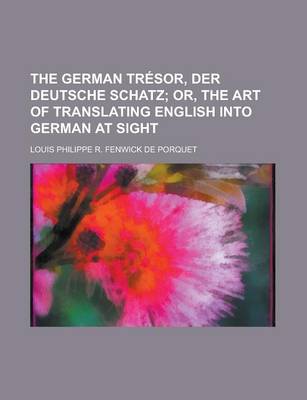 Book cover for The German Tresor, Der Deutsche Schatz