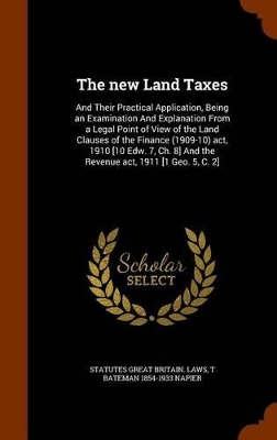 Book cover for The New Land Taxes