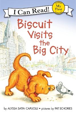 Book cover for I Can Read Biscuit Visits The Big City