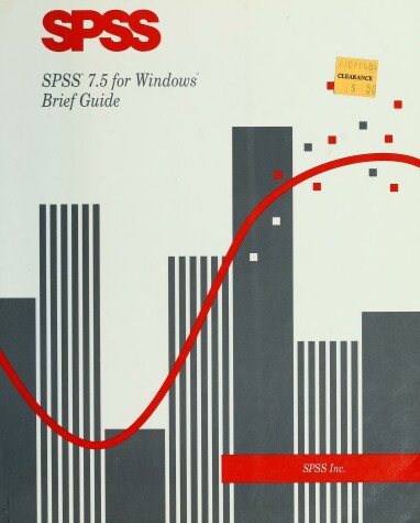 Book cover for SPSS 7.5 for Windows Brief Guide