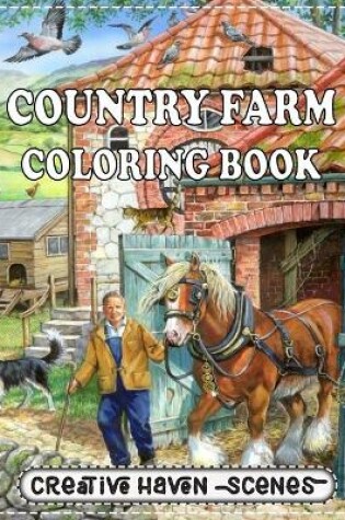 Cover of Country Farm Coloring Book