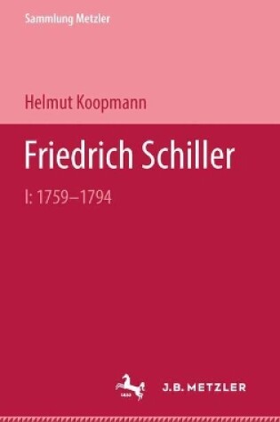 Cover of Friedrich Schiller