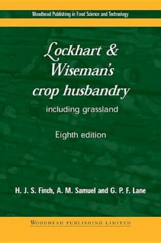 Cover of Lockhart and Wiseman S Crop Husbandry Including Grassland