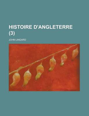 Book cover for Histoire D'Angleterre (3)