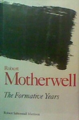 Cover of Robert Motherwell