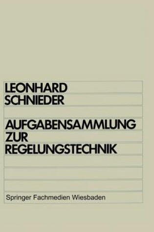 Cover of Aufgabensammlung Zur Regelungstechnik