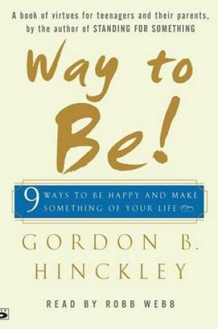 Cover of Way to Be!