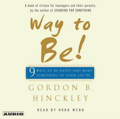 Book cover for Way to Be!