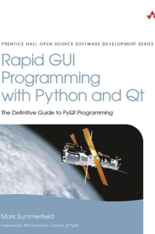 Cover of Rapid GUI Programming with Python and Qt