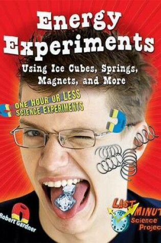 Cover of Energy Experiments Using Ice Cubes, Springs, Magnets, and More