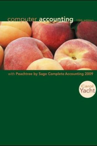 Cover of Computer Accounting with Peachtree by Sage Complete Accounting 2009
