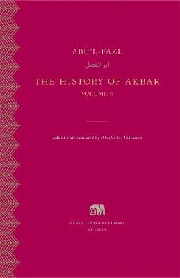 Book cover for The History of Akbar