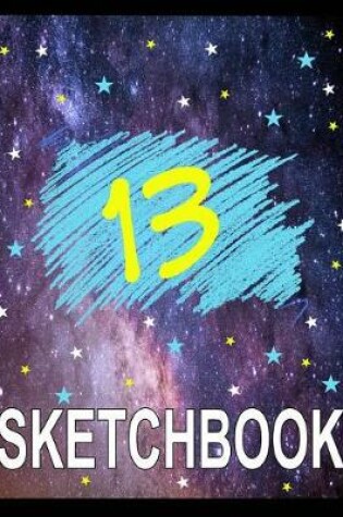Cover of Sketchbook for girls 13