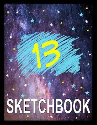 Book cover for Sketchbook for girls 13