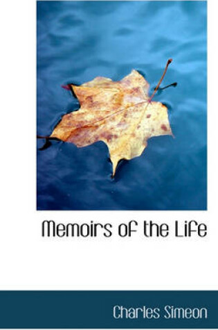 Cover of Memoirs of the Life