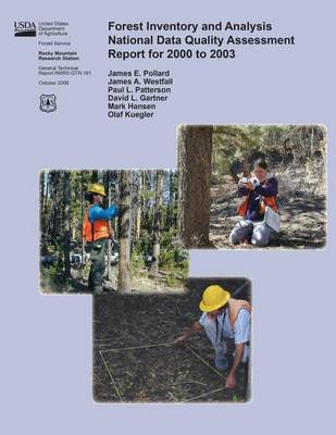 Book cover for Forest Inventory and Analysis National Data Quality Assessment Report for 2000 to 2003