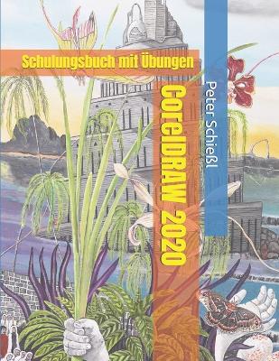 Book cover for CorelDRAW 2020 - Schulungsbuch mit UEbungen