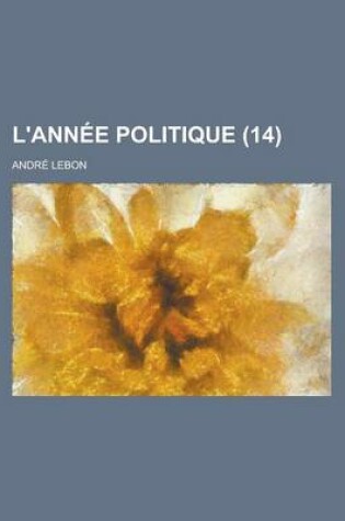 Cover of L'Annee Politique (14)