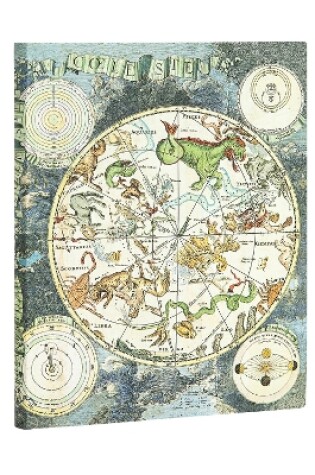Cover of Celestial Planisphere Ultra Lined Softcover Flexi Journal