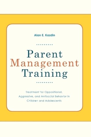 Cover of Parent Management Training